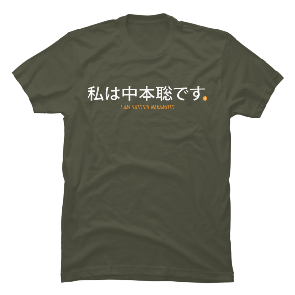 i am satoshi nakamoto t shirt